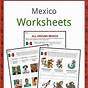 Free Printable Mexico Worksheets