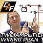 How To Connect 2 Amps In Car Diagram