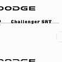 Dodge Challenger 2013 Manual