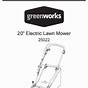 Greenworks Model 21142 Manual