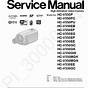 Panasonic Hc V750p Owner's Manual