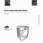 Kenmore Washer Front Load Manual