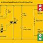 Fan Motor Speed Control Circuit Diagram