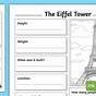 Eiffel Tower Worksheet