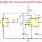 Magnetic Door Alarm Circuit Diagram