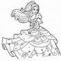 Printable Coloring Pages Princess