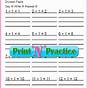 Division For Third Graders Worksheets