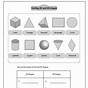 Geometric Shapes 3rd Grade Worksheet