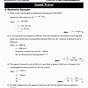 Wave Velocity Calculations Worksheet Answer Key