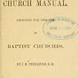 Baptist Church Operation Manual