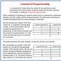 Constant Of Proportionality Worksheet