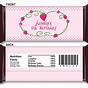 Printable Candy Bar Wrapper Paper