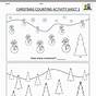 Free Christmas Math Worksheets For Kindergarten