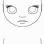 Printable Doll Face Template