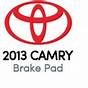 2007 Toyota Camry Front Brake Pads