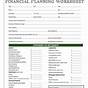 Free Financial Planning Worksheets