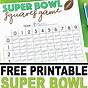 Printable Super Bowl Party Games