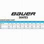 Hockey Skate Width Chart