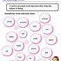 Identifying Verbs Worksheet Grade 3