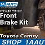 Brake Pads And Rotors For Toyota Camry