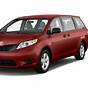 Toyota Sienna Exterior Colors