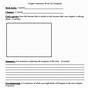 Free Printable Chapter Summary Template
