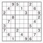 Sudoku Puzzle Printable