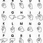 Sign Language Alphabet Printable Pdf