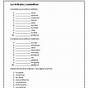 Nouns And Articles In Spanish Worksheet Answers