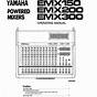 Yamaha Emx5000 Speaker User Manual