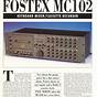 Fostex Mc102 Owners Manual