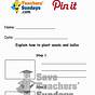 From Seed To Plant Worksheet