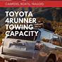 2002 Toyota 4runner Towing Capacity