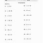 Equations With Variables On Both Sides Worksheets