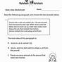 Main Idea And Details Worksheets