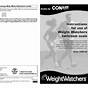 Conair Scales Weight Watchers Manual