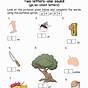 Primary One English Worksheets