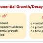 Exponential Growth And Decay Worksheet Answers