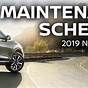 2019 Nissan Pathfinder Maintenance Schedule