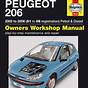 Peugeot 206 Workshop Manual Pdf