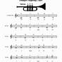 Trumpet Alternate Finger Chart Pdf