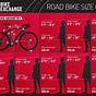 Women's Bicycle Sizes Chart