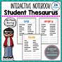 Fundamental Synonym Thesaurus Worksheets