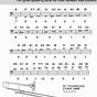 Trombone Position Chart Pdf