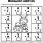 Free Halloween Math Worksheets For Kindergarten