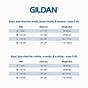 Gildan Cotton Shirt Size Chart