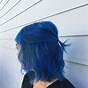 Electric Blue Hair Colour