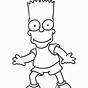 Bart Simpson Coloring Pages Printable