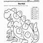 Subtraction Worksheets For Grade 1 Coloring