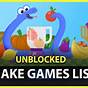Snake Google Game Unblocked